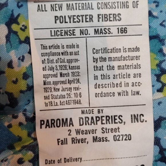 Vintage 70s Set Of 2 Standard Pillow Shams Retro Mod Flowers 24x18 JC Penney - Picture 10 of 10